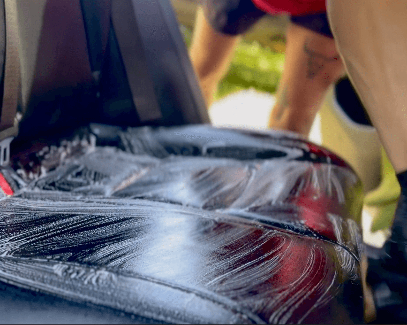 Ceramic coating detail work